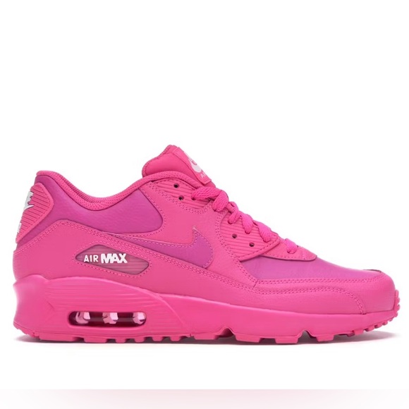 Nike Other - Nike Air Max 90 Laser Fuchsia Size 7Y
